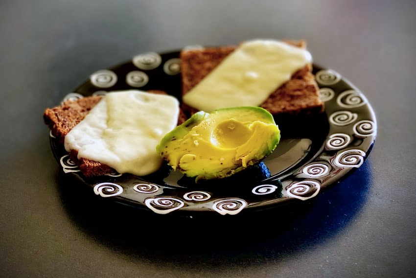 Cheesy Toast and Avocado