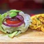 Lettuce Wrap Turkey Burger