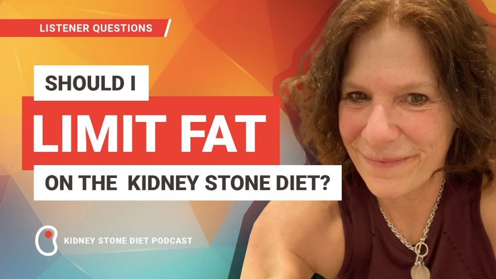 Can a high fat diet cause kidney stones?