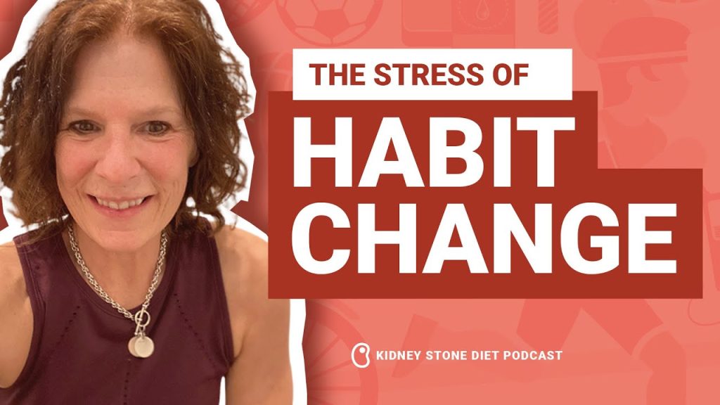 The stress of habit change