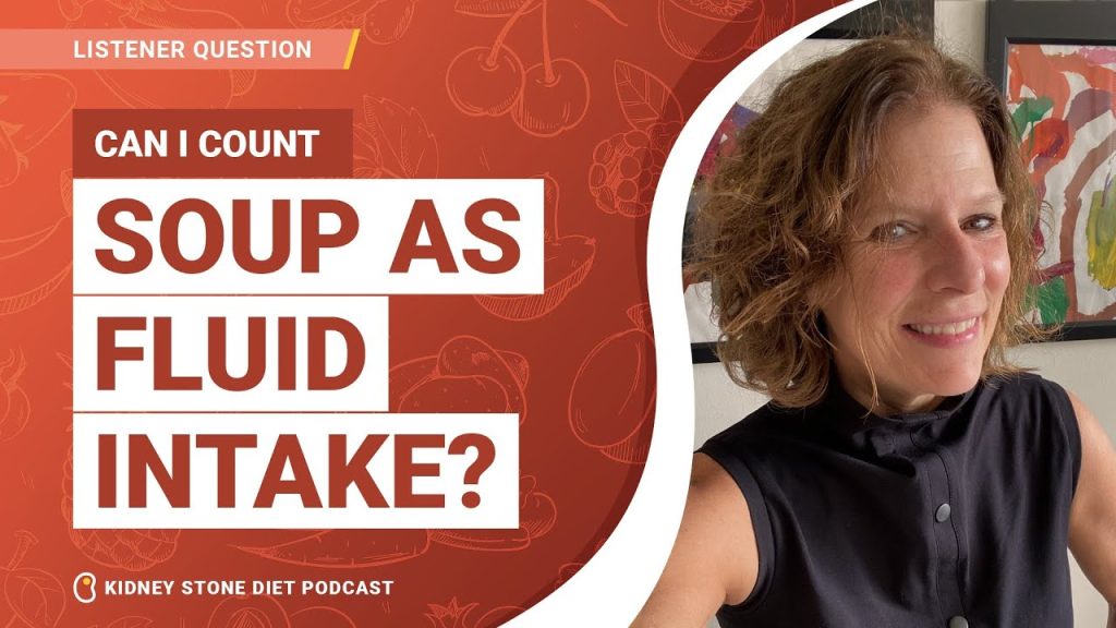 Can I count soup as fluid intake?