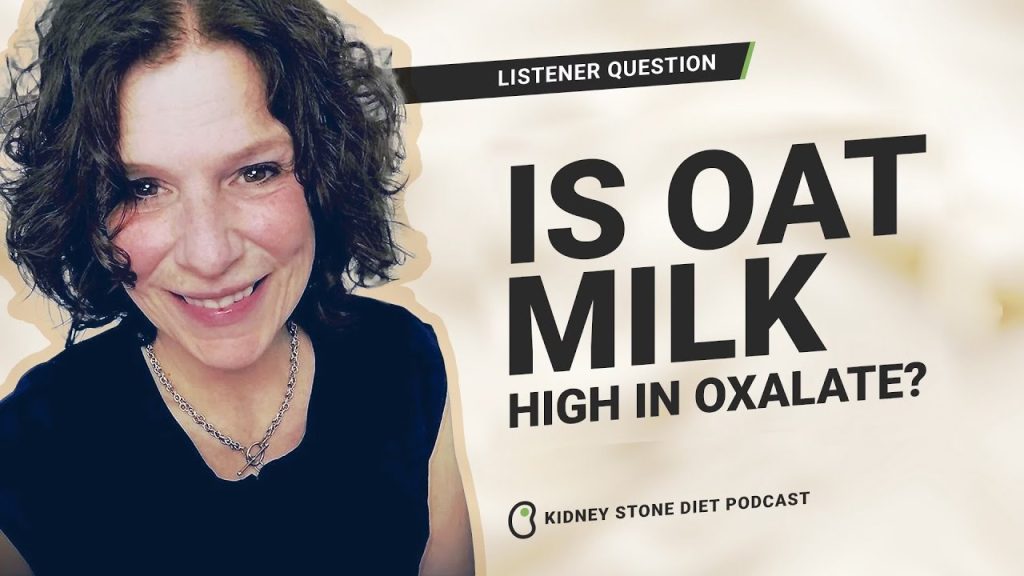 Is oat milk high in oxalate?