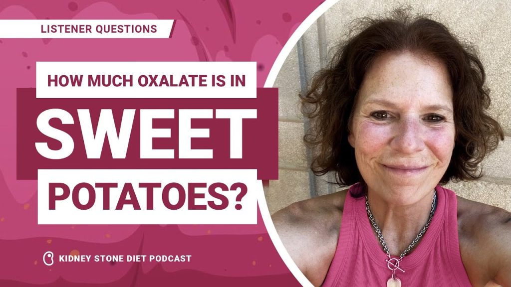 How much oxalate is in sweet potatoes