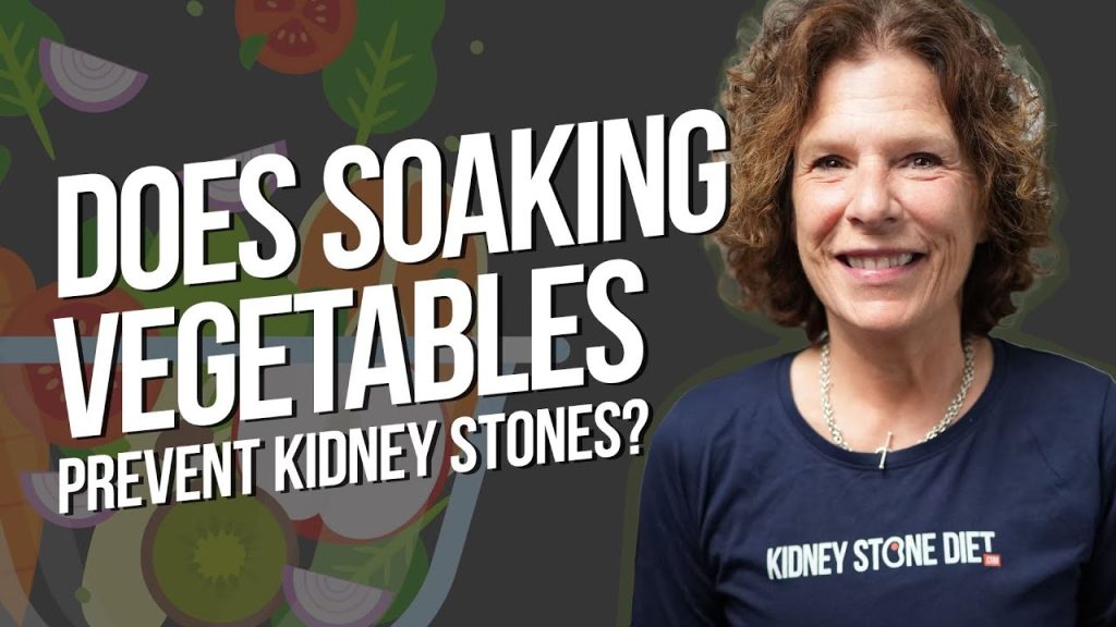 Does soaking vegetables reduce oxalate?