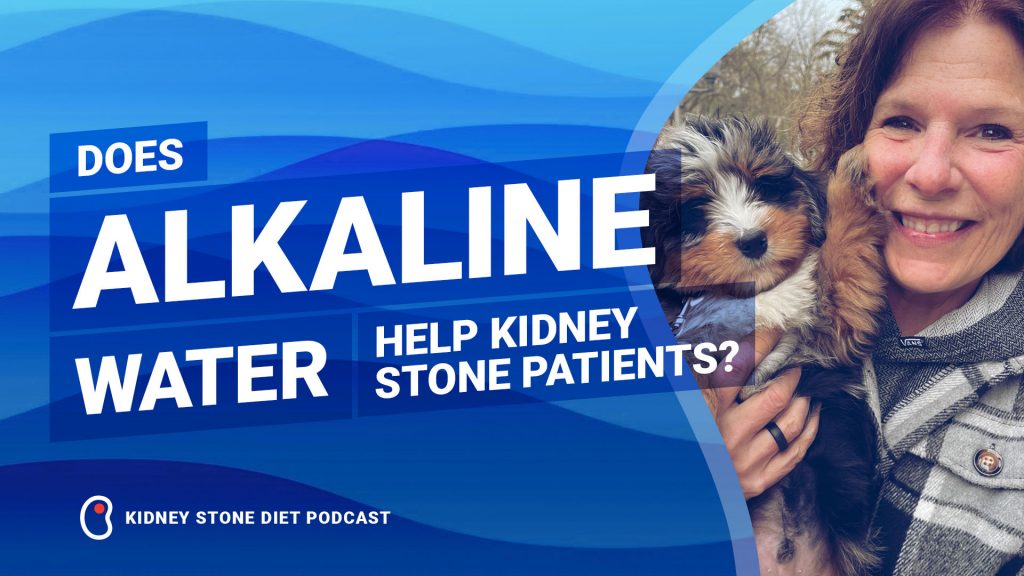 Does alkaline water help kidney stone patients?