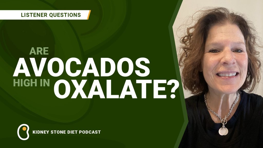 Are avocados high in oxalate?