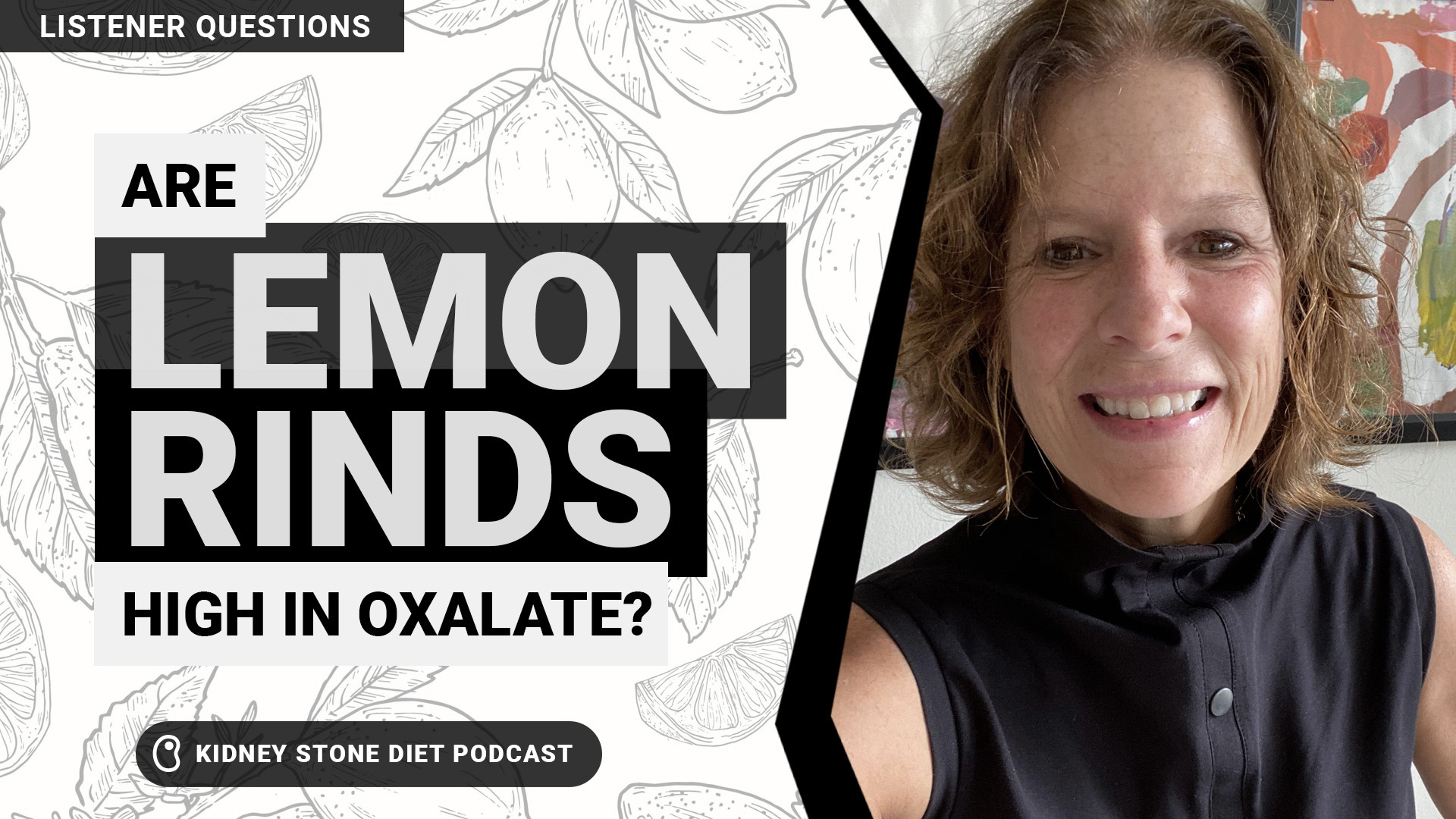 Are lemon rinds high in oxalate?