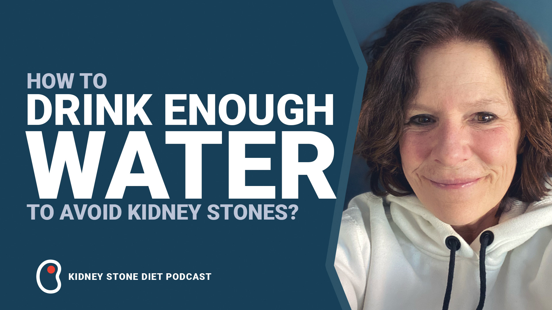 How to drink enough water to avoid kidney stones?