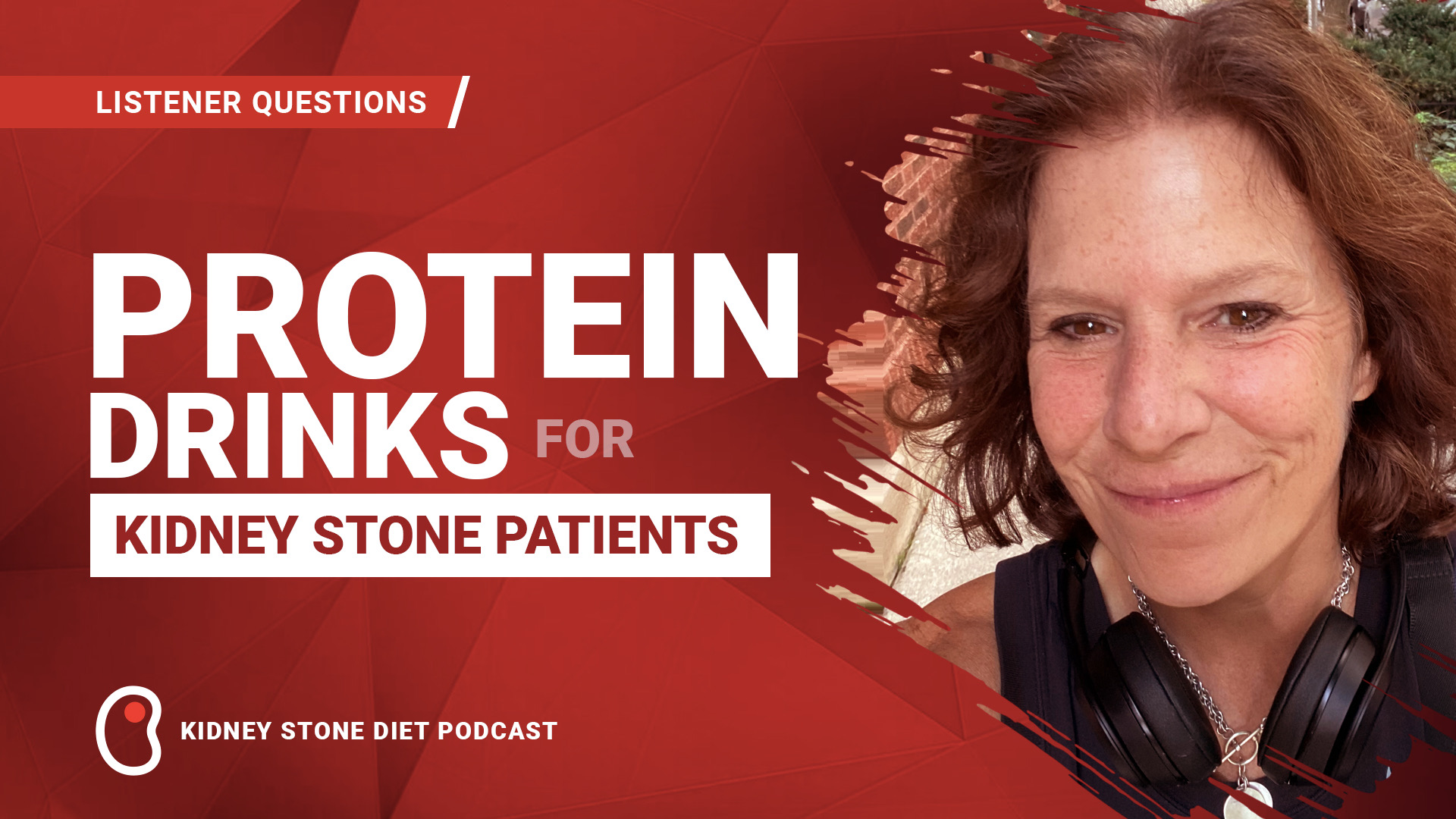 Protein drinks for kidney stone patients