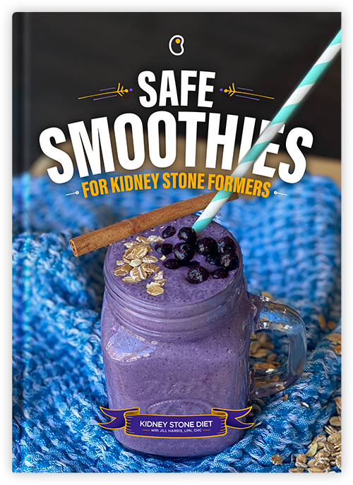 Kidney Stone Diet Safe Smoothies Ebook Cover