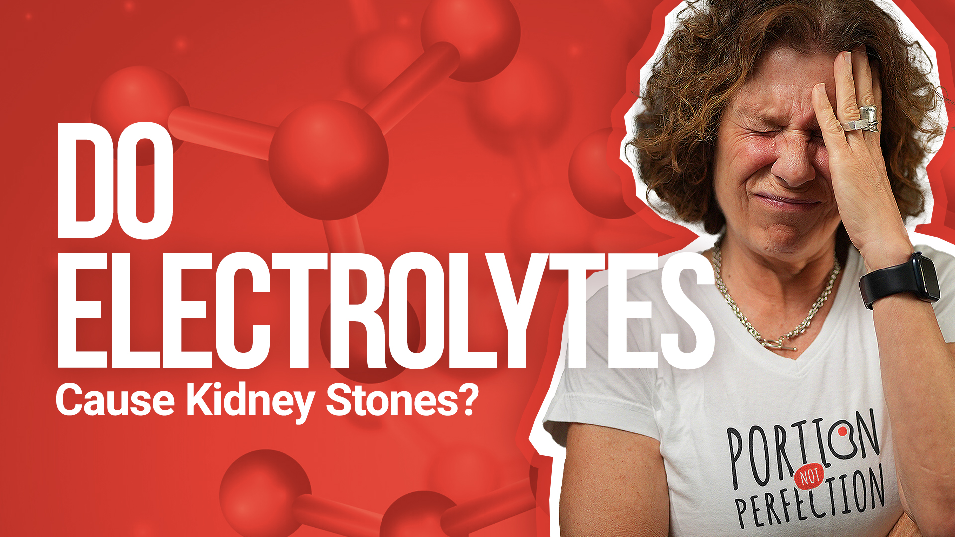 Do electrolytes or mineral water cause kidney stones?