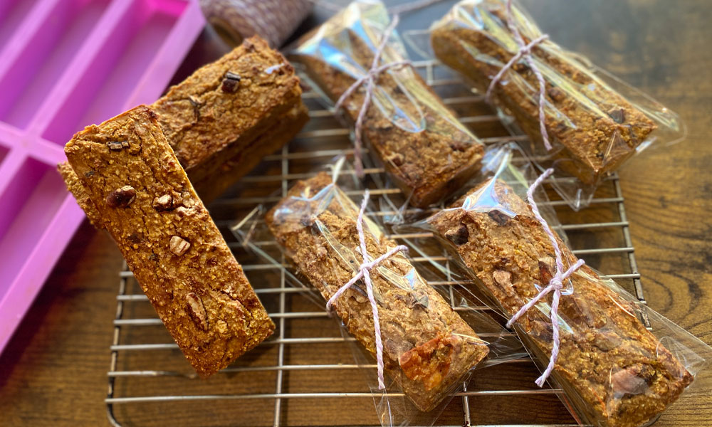 Happy Fall Y’all Pumpkin Spice Protein Bars