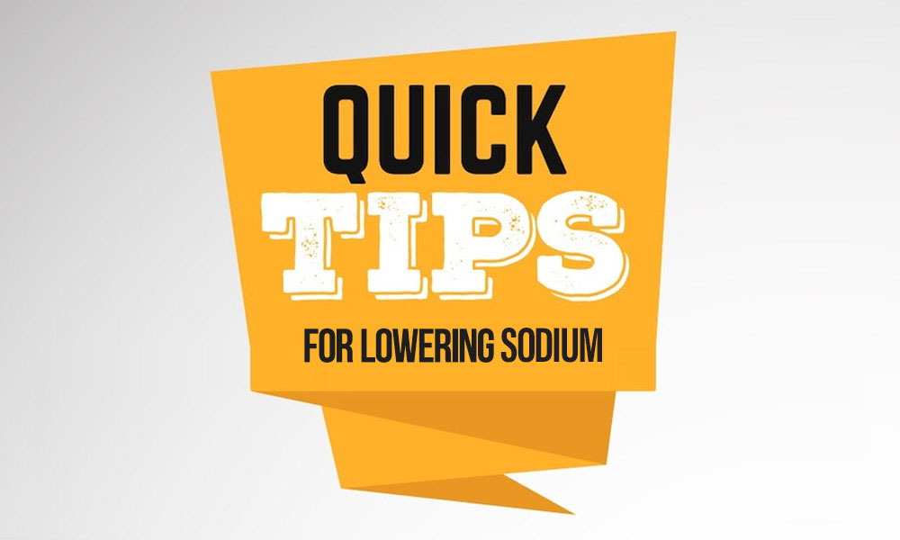 100 Tips for Lowering Sodium