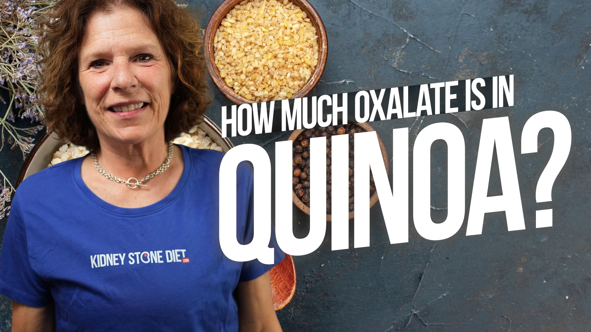 How much oxalate is in quinoa?