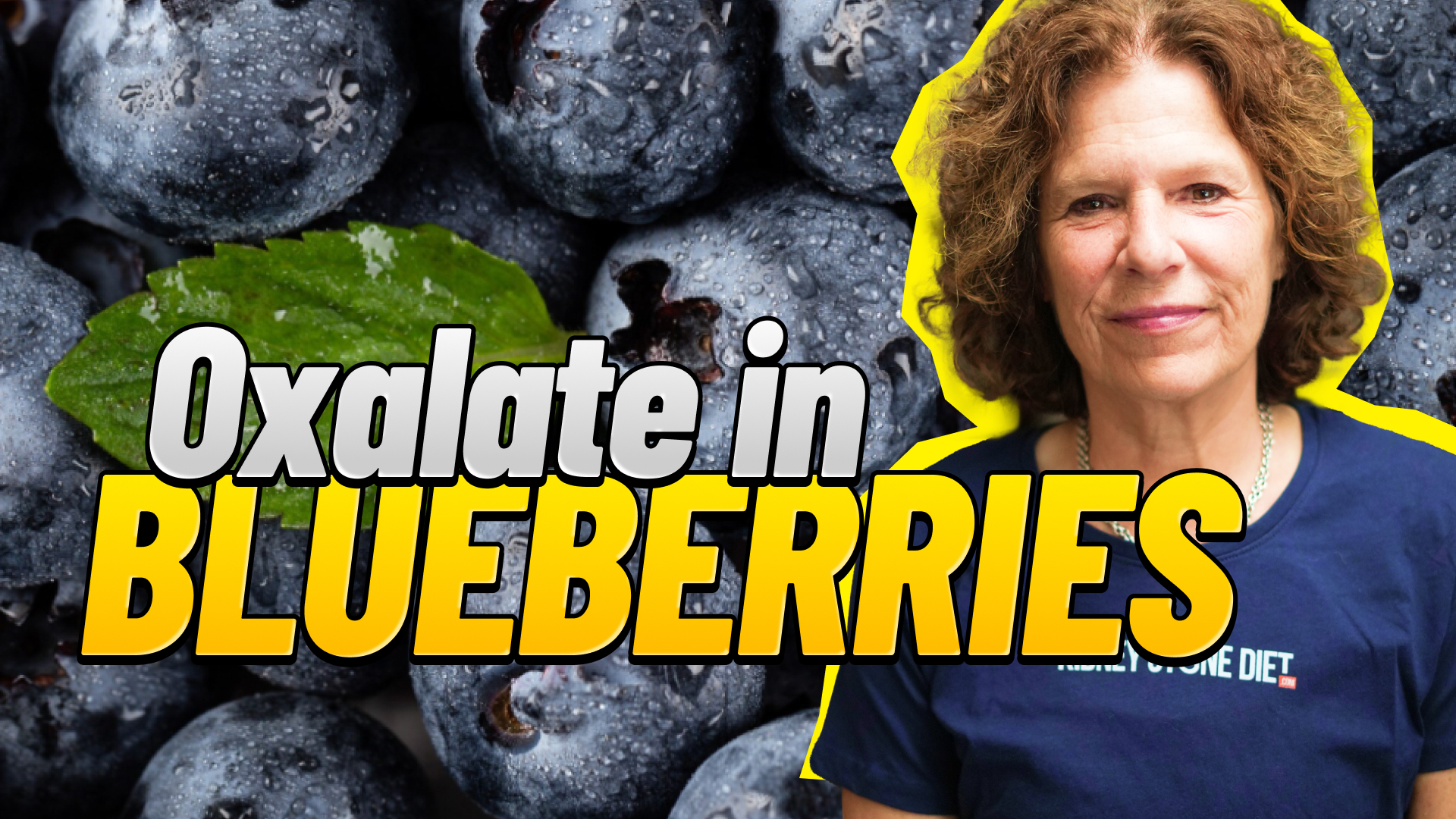 Did blueberries give me kidney stones?
