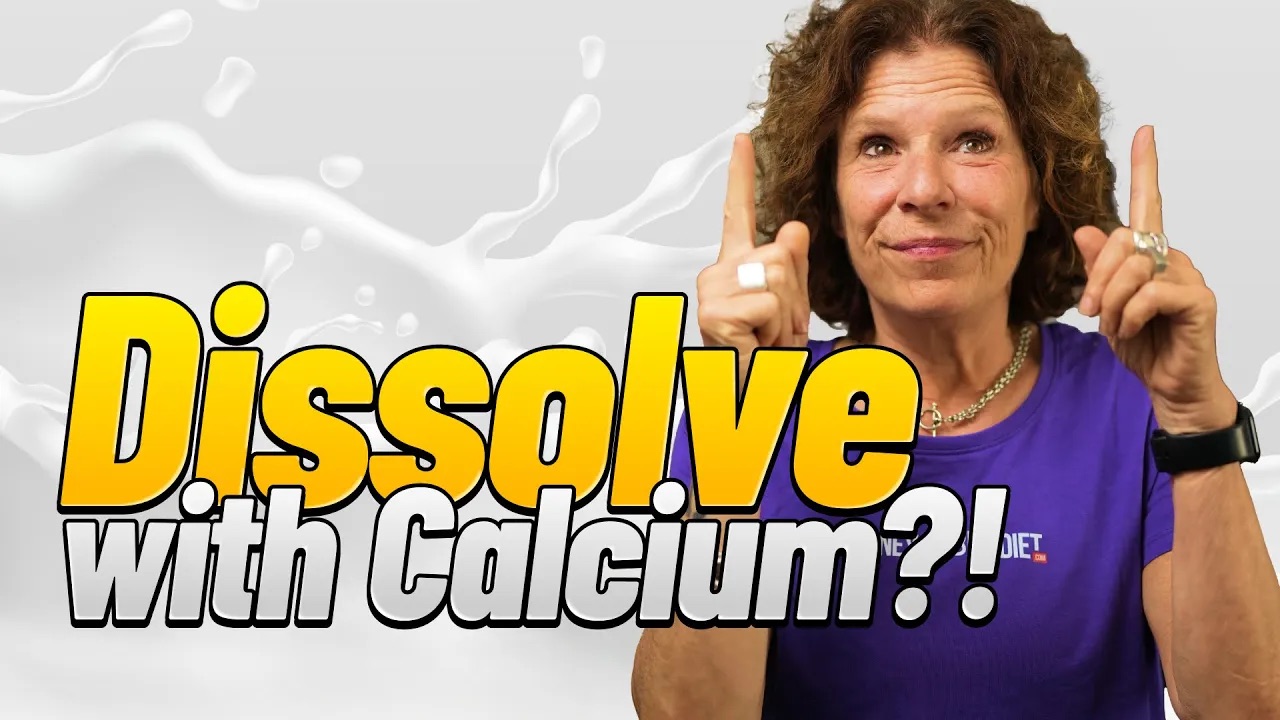 Calcium may dissolve kidney stones?!